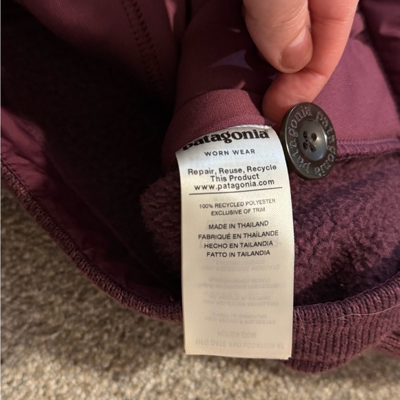 Patagonia Better Sweater Women’s Fleece Hoodie Jacket M - Picture 7 of 8